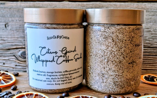 Citrus Grind Whipped Coffee Scrub 6oz.