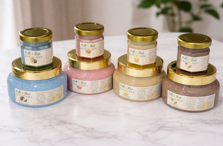 Melt&Glow Whipped Salt Scrubs