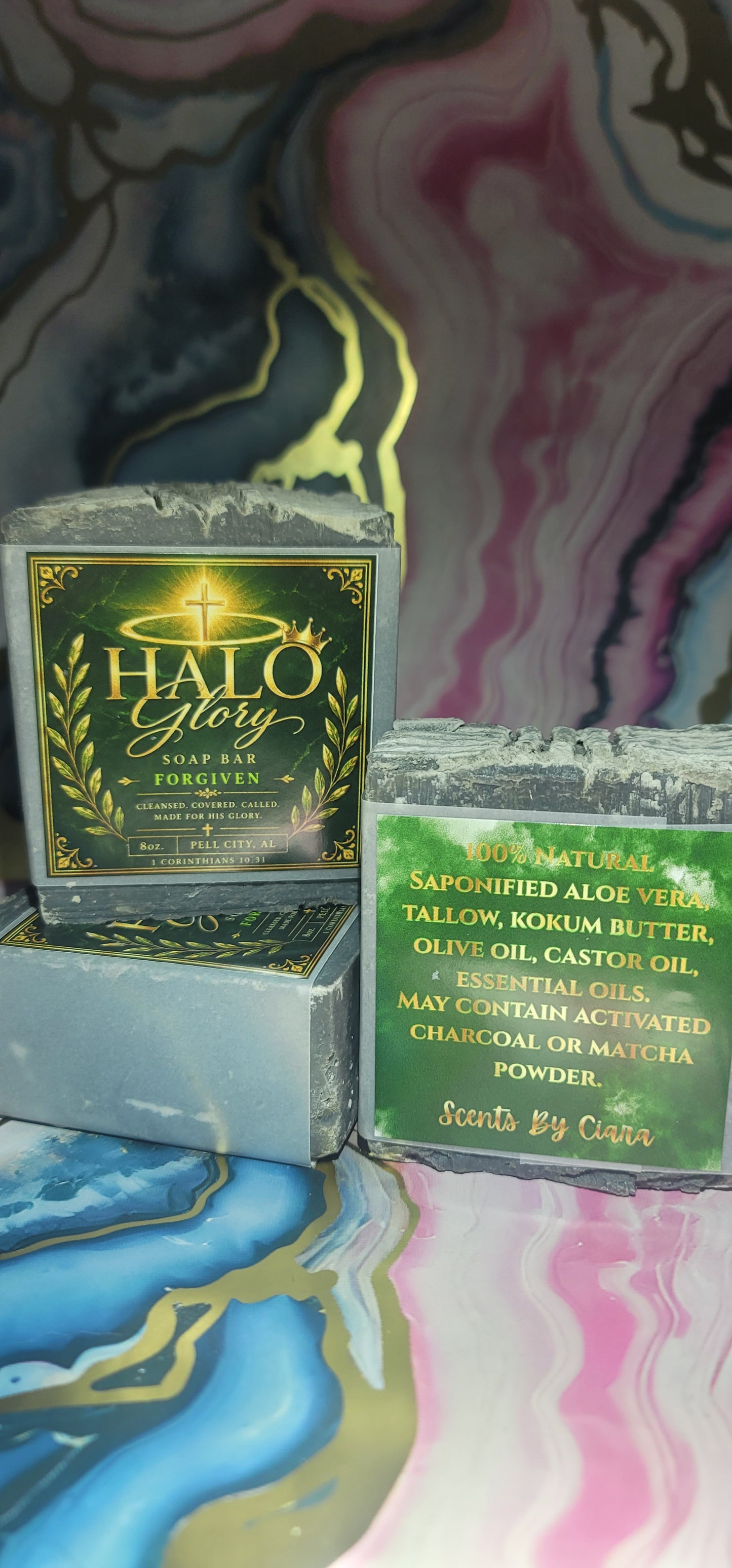 "Forgiven" 8oz. Jumbo Glory Soap