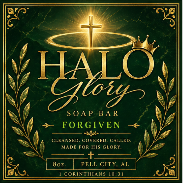 "Forgiven" 8oz. Jumbo Glory Soap