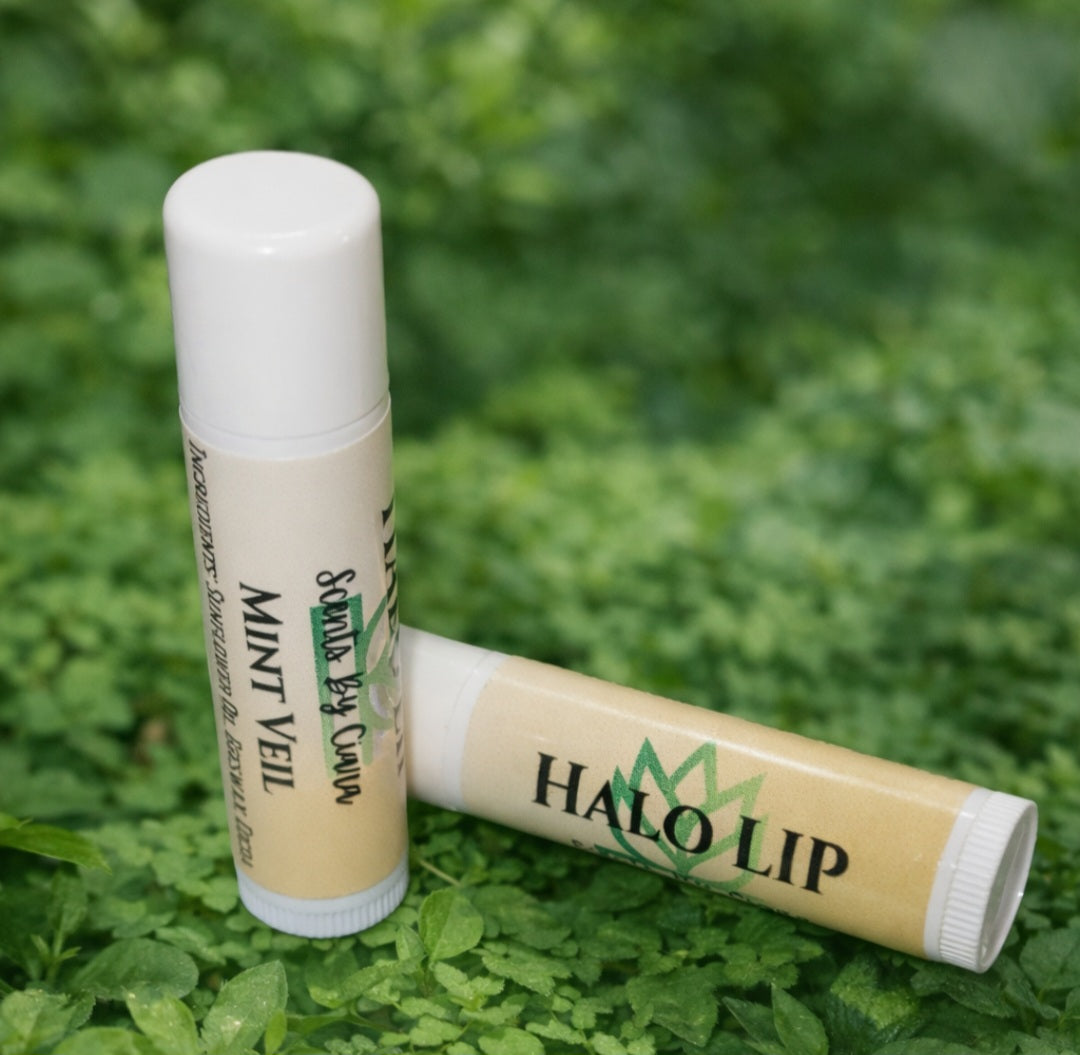 Mint Halo Lip Balm