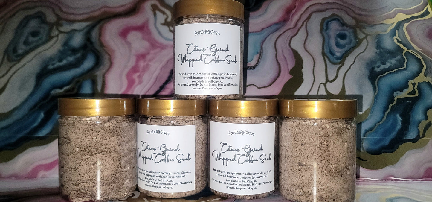 Citrus Grind Whipped Coffee Scrub 6oz.