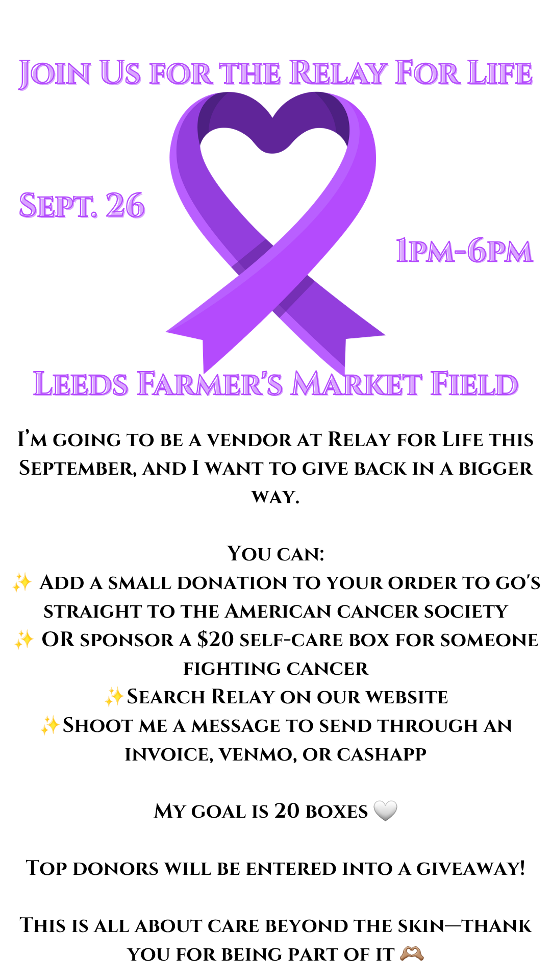 Sponsor a Self-Care Box
